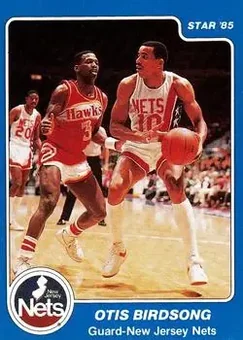 1984-85 Star #89 - Otis Birdsong - New Jersey Nets