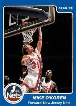 1984-85 Star #94 - Mike O'Koren - New Jersey Nets