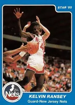 1984-85 Star #95 - Kelvin Ransey - New Jersey Nets