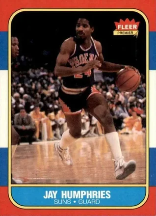 1986-87 Fleer #49 - Jay Humphries - Phoenix Suns