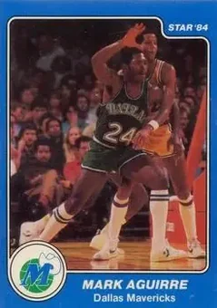 1983-84 Star #49 - Mark Aguirre - Dallas Mavericks