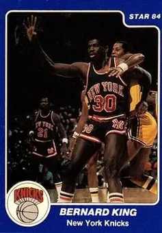1983-84 Star #61 - Bernard King - New York Knicks