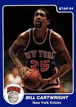1983-84 Star #62 - Bill Cartwright - New York Knicks