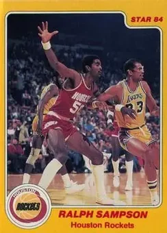 1983-84 Star #73 - Ralph Sampson - Houston Rockets