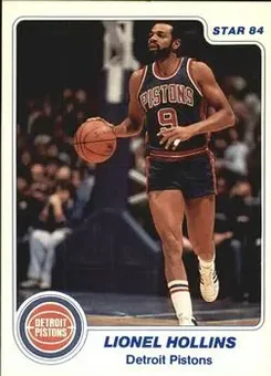 1983-84 Star #88 - Lionel Hollins - Detroit Pistons
