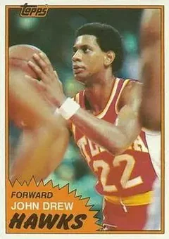 1981-82 Topps #1 John Drew