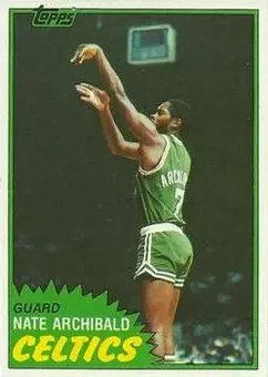 1981-82 Topps #3 - Nate Archibald