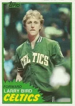 1981-82 Topps #4 - Larry Bird