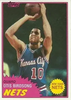 1981-82 Topps #17 Otis Birdsong