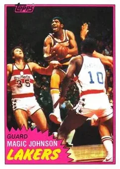 1981-82 Topps #21 - Magic Johnson