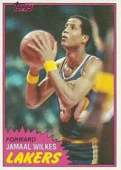 1981-82 Topps #23 Jamaal Wilkes