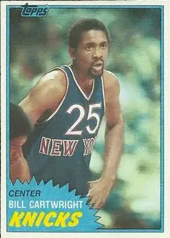 1981-82 Topps #26 - Bill Cartwright - New York Knicks