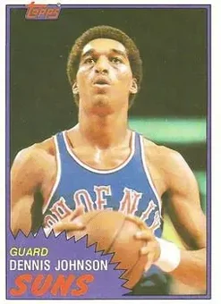 1981-82 Topps #34 - Dennis Johnson