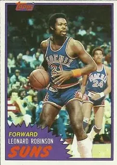 1981-82 Topps #35 - Leonard Robinson - Phoenix Suns