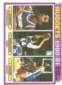 1981-82 Topps #49 - Kenny Higgs - Denver Nuggets