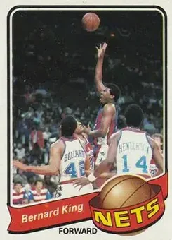 1979-80 Topps #14 - Bernard King - New Jersey Nets