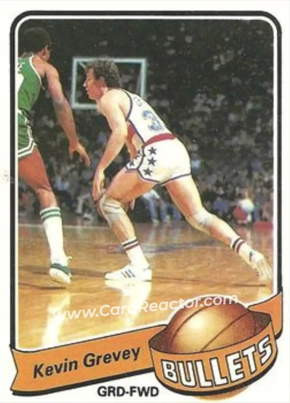1979-80 Topps #34 - Kevin Grevey - Washington Bullets - Front