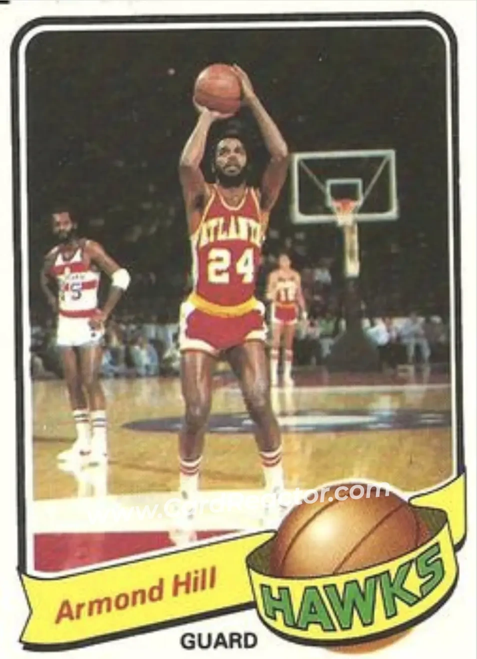 1979-80 Topps #57 - Armond Hill - Atlanta Hawks - Front