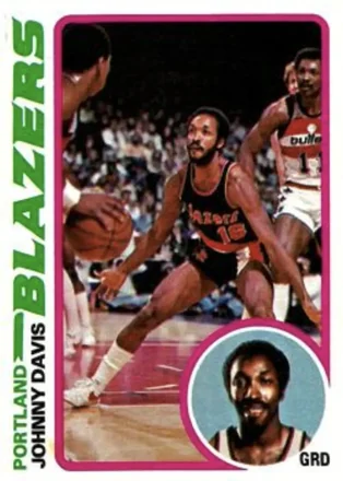 1978-79 Topps #22 - Johnny Davis - Portland Trail Blazers
