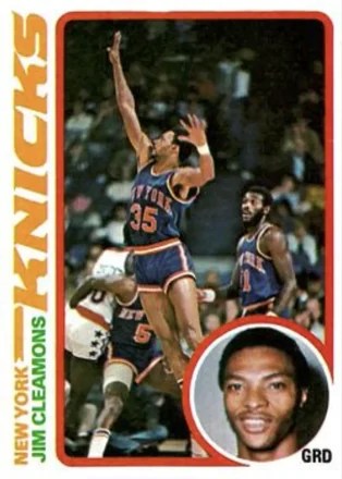 1978-79 Topps #31 - Jim Cleamons - New York Knicks
