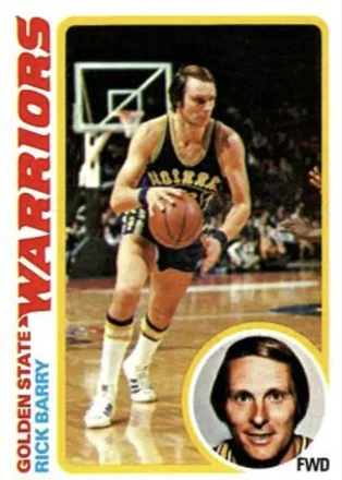 1978-79 Topps #60 - Rick Barry - Golden State Warriors