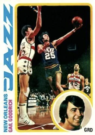 1978-79 Topps #95 - Gail Goodrich - New Orleans Jazz