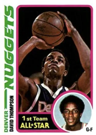 1978-79 Topps #100 - David Thompson - Denver Nuggets
