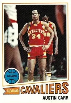 1977-78 Topps #32 - Austin Carr - Cleveland Cavaliers