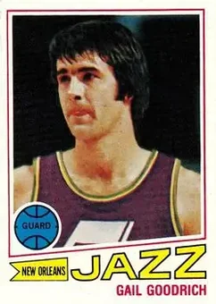 1977-78 Topps #77 - Gail Goodrich - New Orleans Jazz