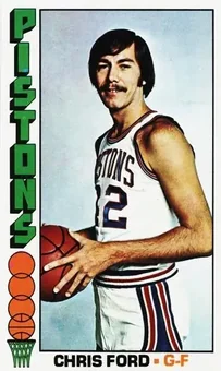 1976-77 Topps #29 - Chris Ford - Detroit Pistons