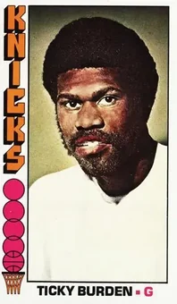 1976-77 Topps #51 Ticky Burden
