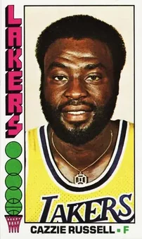 1976-77 Topps #83 - Cazzie Russell - Los Angeles Lakers