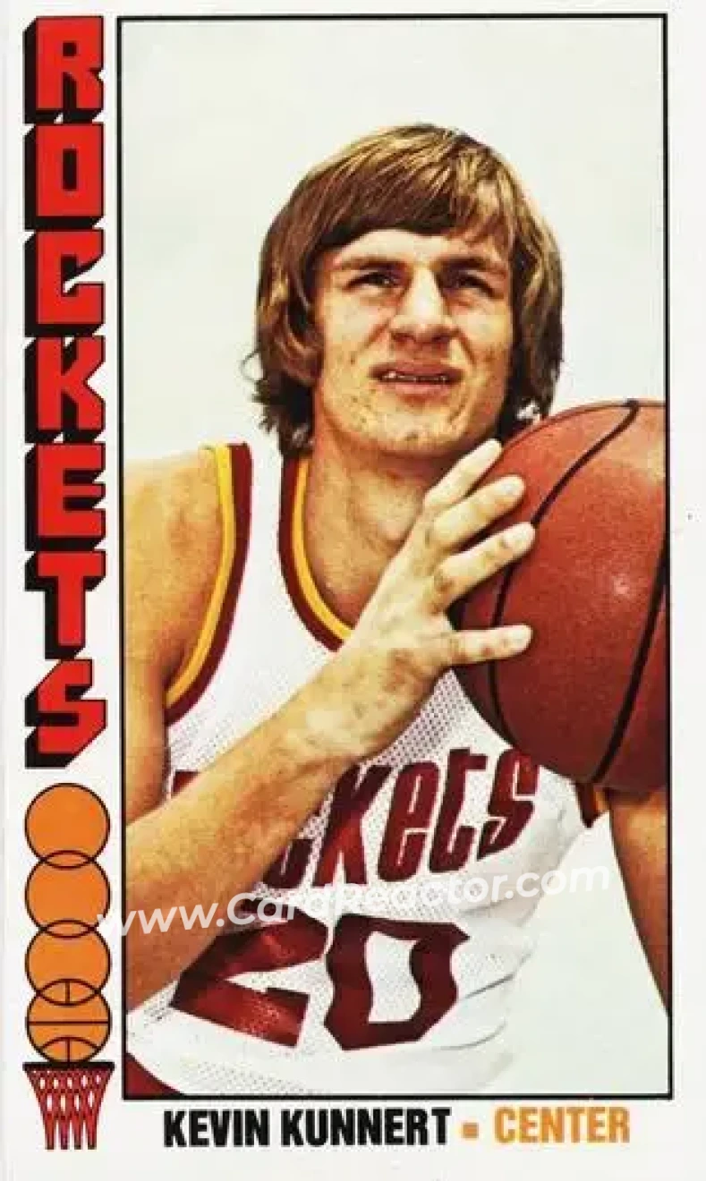 1976-77 Topps #91 - Kevin Kunnert - Houston Rockets - Front