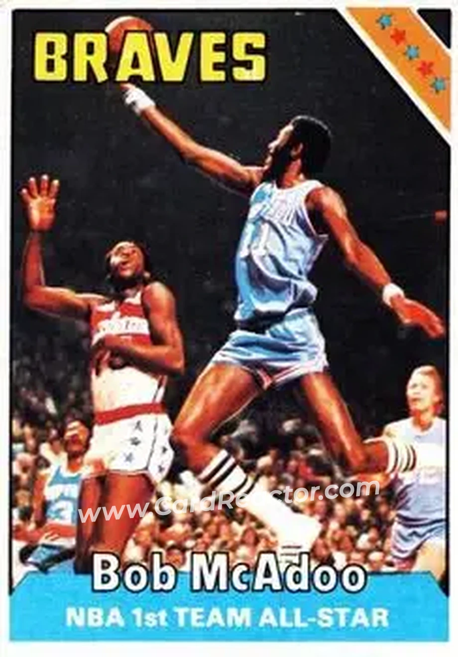 1975-76 Topps #10 - Bob McAdoo - Buffalo Braves - Front