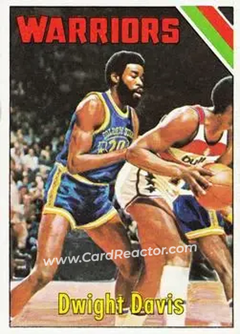 1975-76 Topps #11 - Dwight Davis - Golden State Warriors - Front