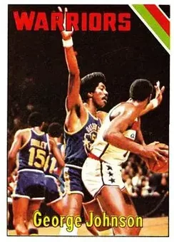 1975-76 Topps #13 George T. Johnson