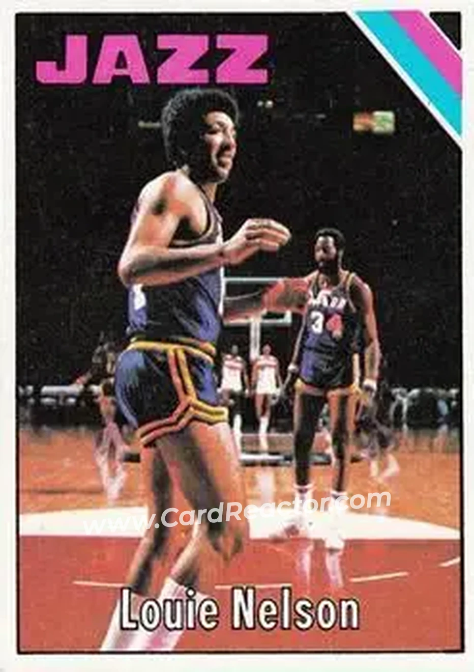 1975-76 Topps #18 - Louie Nelson - New Orleans Jazz - Front