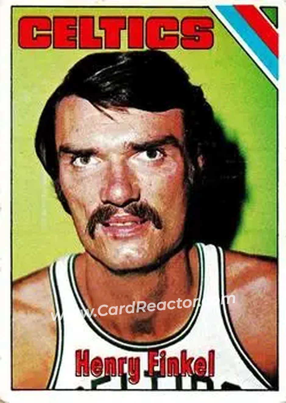 1975-76 Topps #26 - Henry Finkel - Boston Celtics - Front
