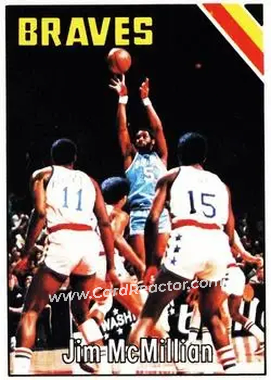 1975-76 Topps #27 - Jim McMillian - Buffalo Braves - Front