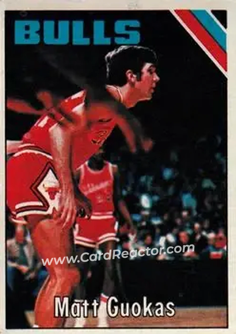 1975-76 Topps #28 - Matt Guokas - Chicago Bulls - Front