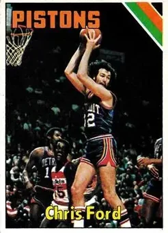 1975-76 Topps #47 - Chris Ford - Detroit Pistons