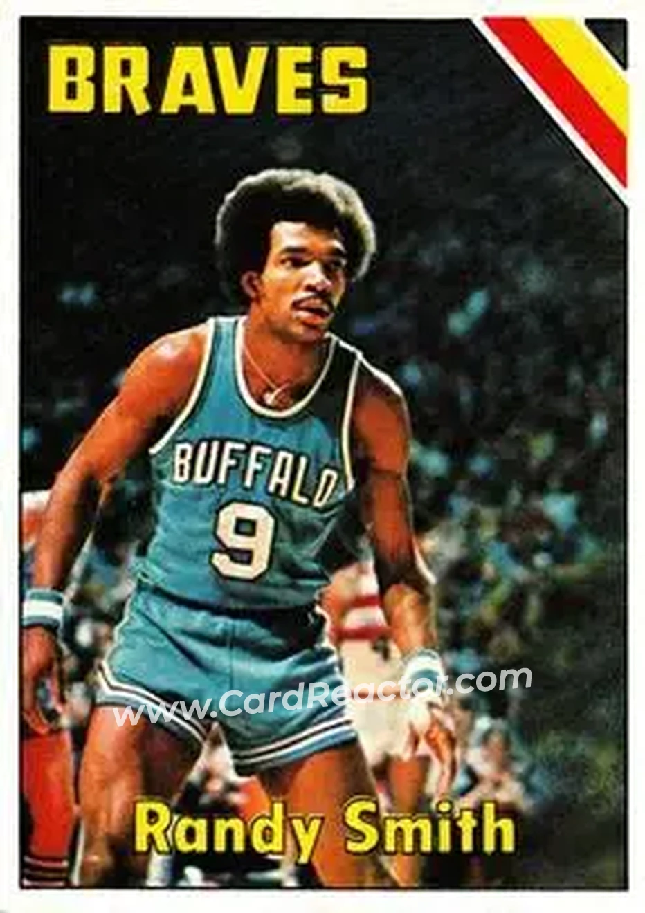 1975-76 Topps #63 - Randy Smith - Buffalo Braves - Front