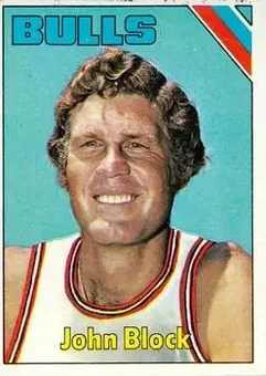 1975-76 Topps #64 - John Block - Chicago Bulls