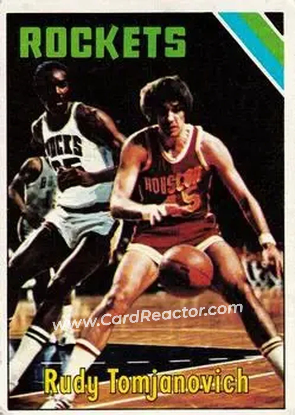 1975-76 Topps #70 - Rudy Tomjanovich - Houston Rockets - Front