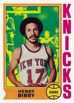1974-75 Topps #16 - Henry Bibby - New York Knicks