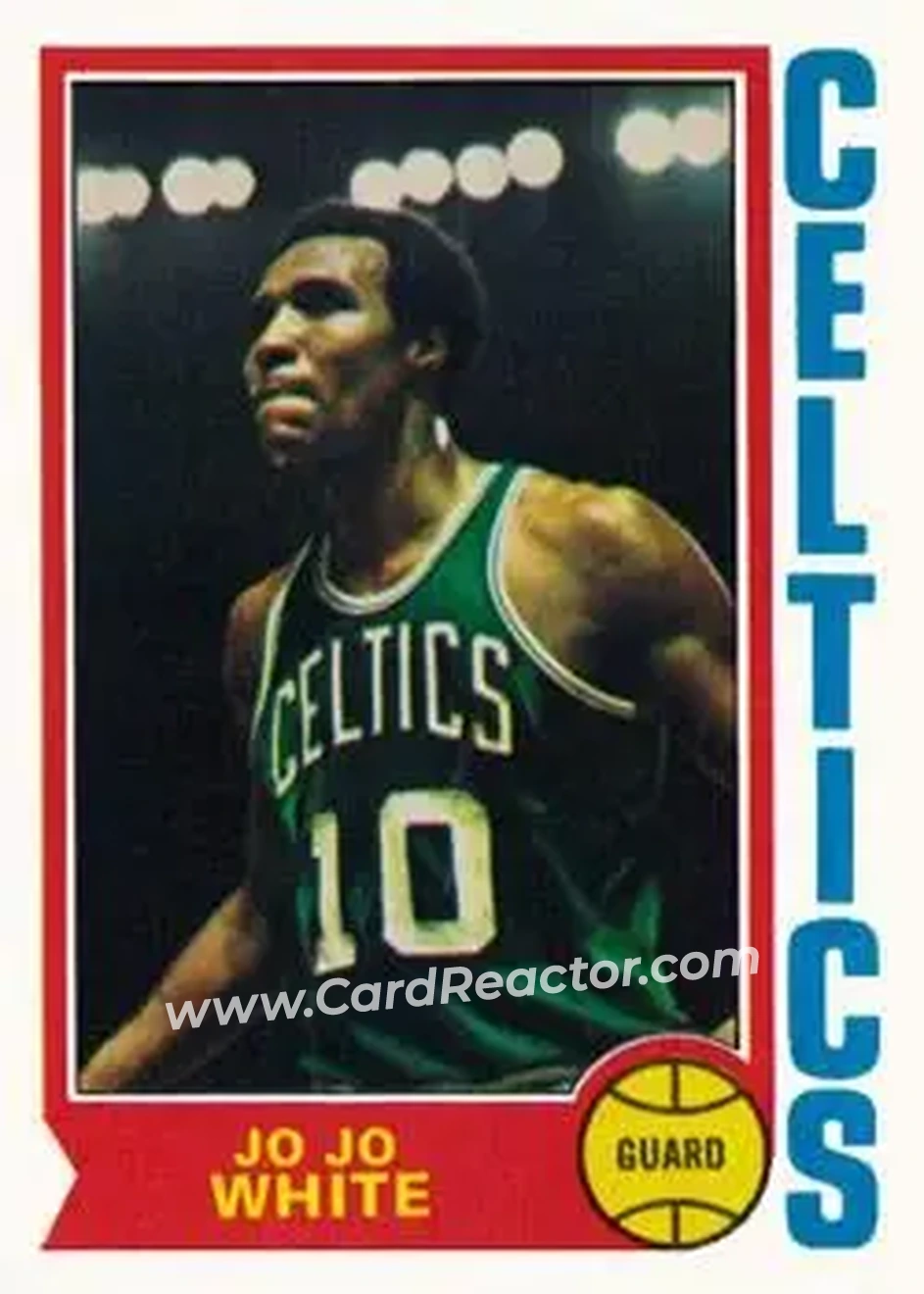 1974-75 Topps #27 - Jo Jo White - Boston Celtics - Front