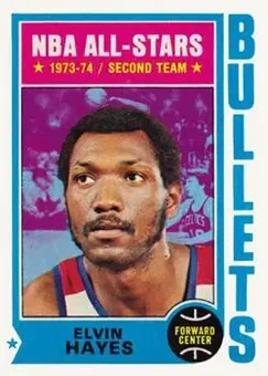 1974-75 Topps #30 - Elvin Hayes - Washington Bullets