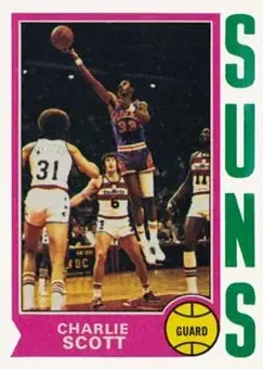 1974-75 Topps #35 - Charlie Scott - Phoenix Suns