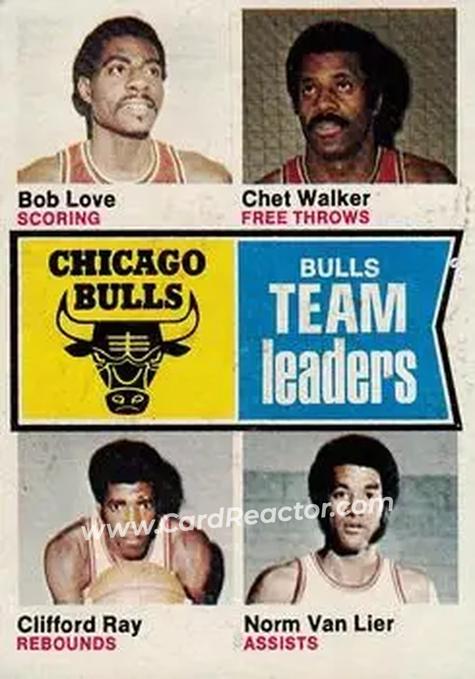 1974-75 Topps #84 - Card #84 - Chicago Bulls - Front