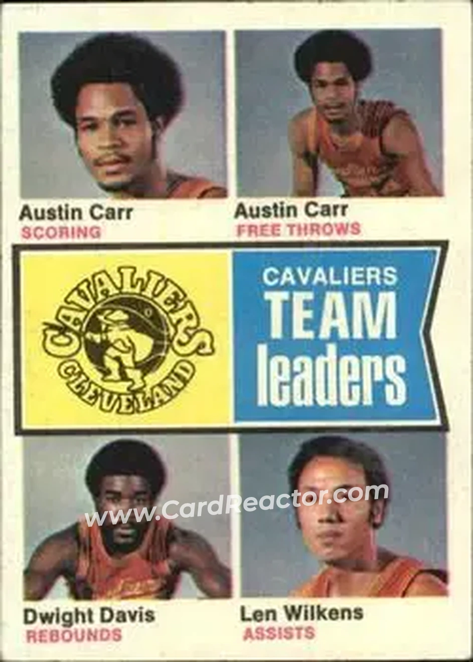 1974-75 Topps #85 - Card #85 - Cleveland Cavaliers - Front